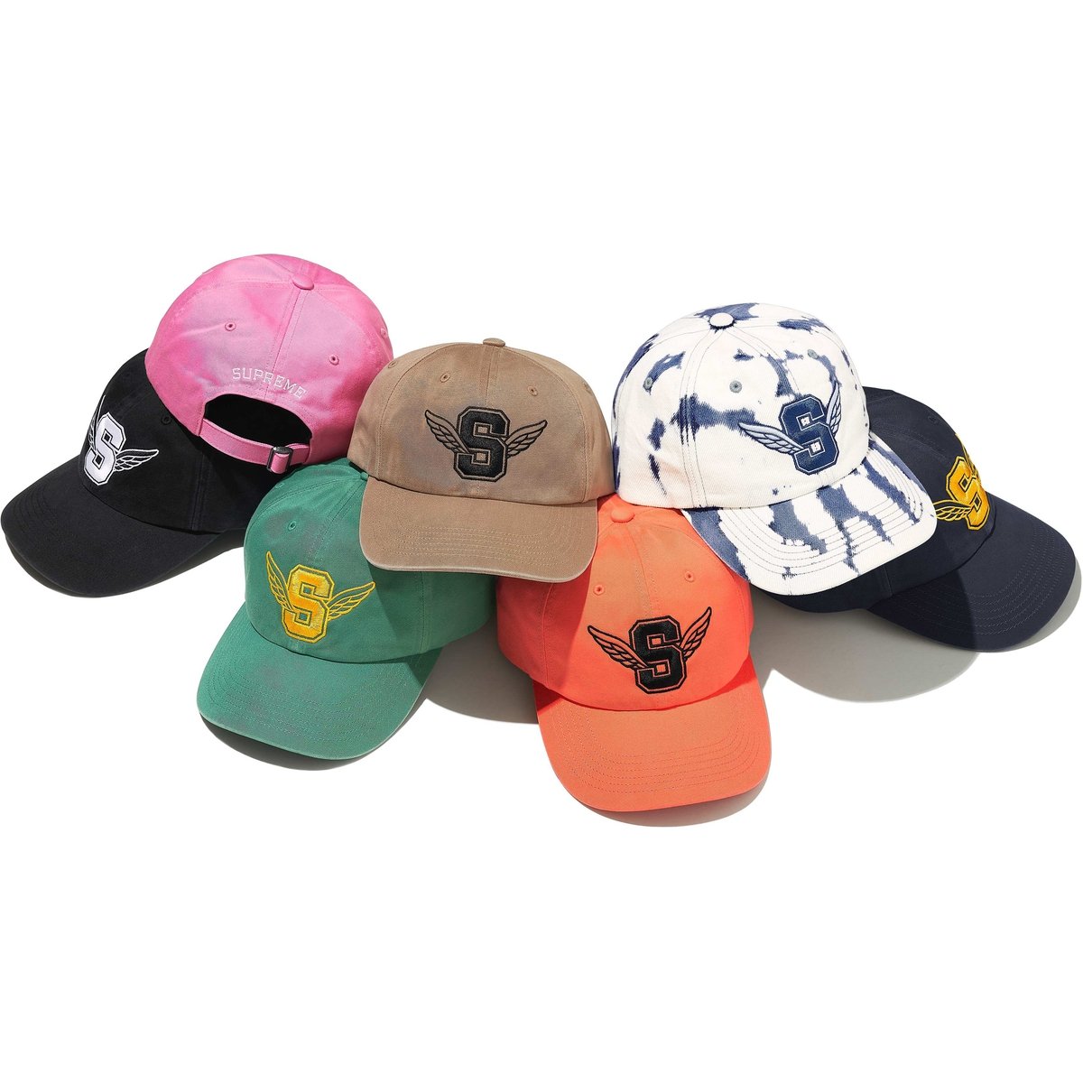 Supreme Wings Logo 6-Panel released during spring summer 25 season