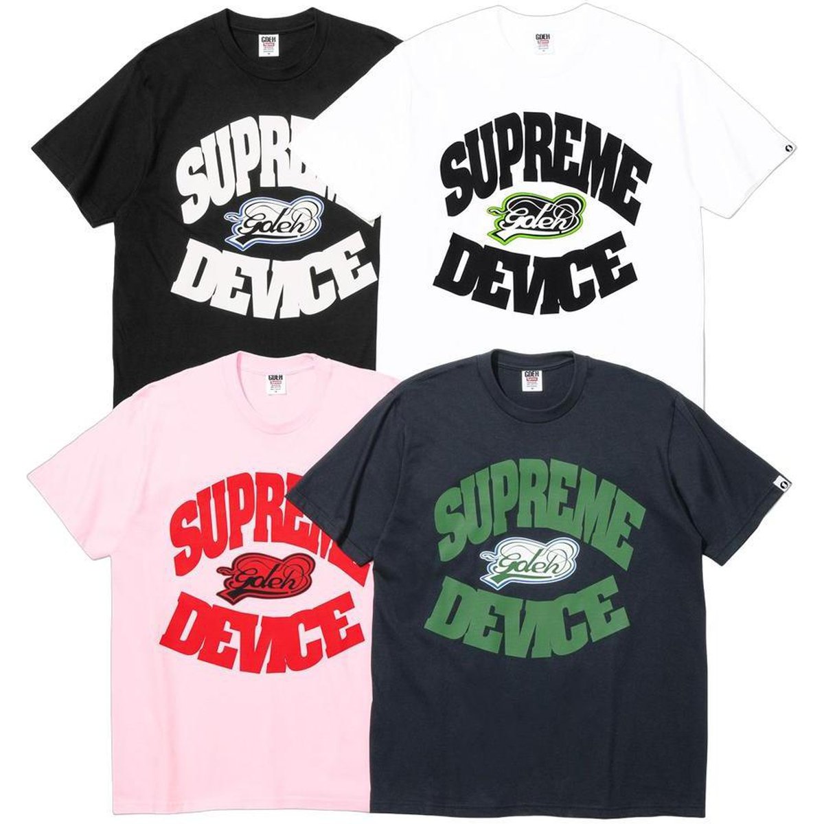 Supreme Supreme GOODENOUGH Device Tee released during spring summer 25 season