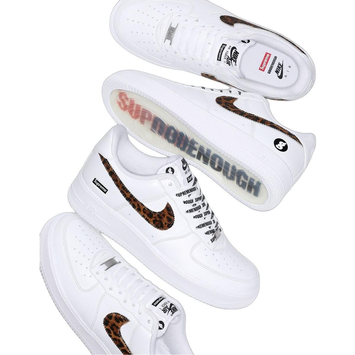 Supreme Supreme GOODENOUGH Nike Air Force 1 Low released during spring summer 25 season