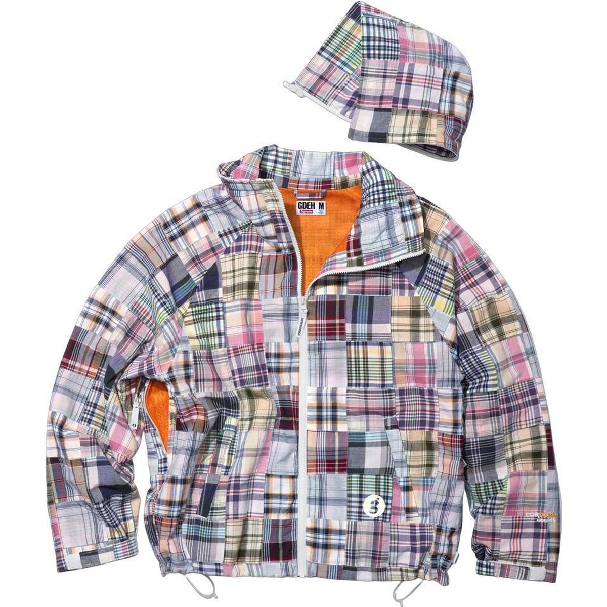 Supreme Supreme GOODENOUGH Patchwork Hooded Jacket (SS25) - $368