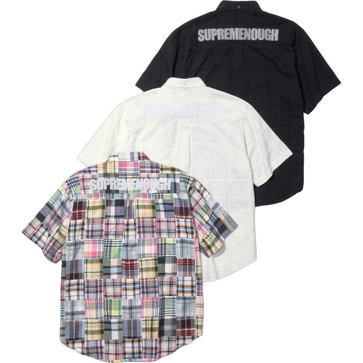 Supreme Supreme GOODENOUGH Patchwork S S Shirt (SS25) - $188