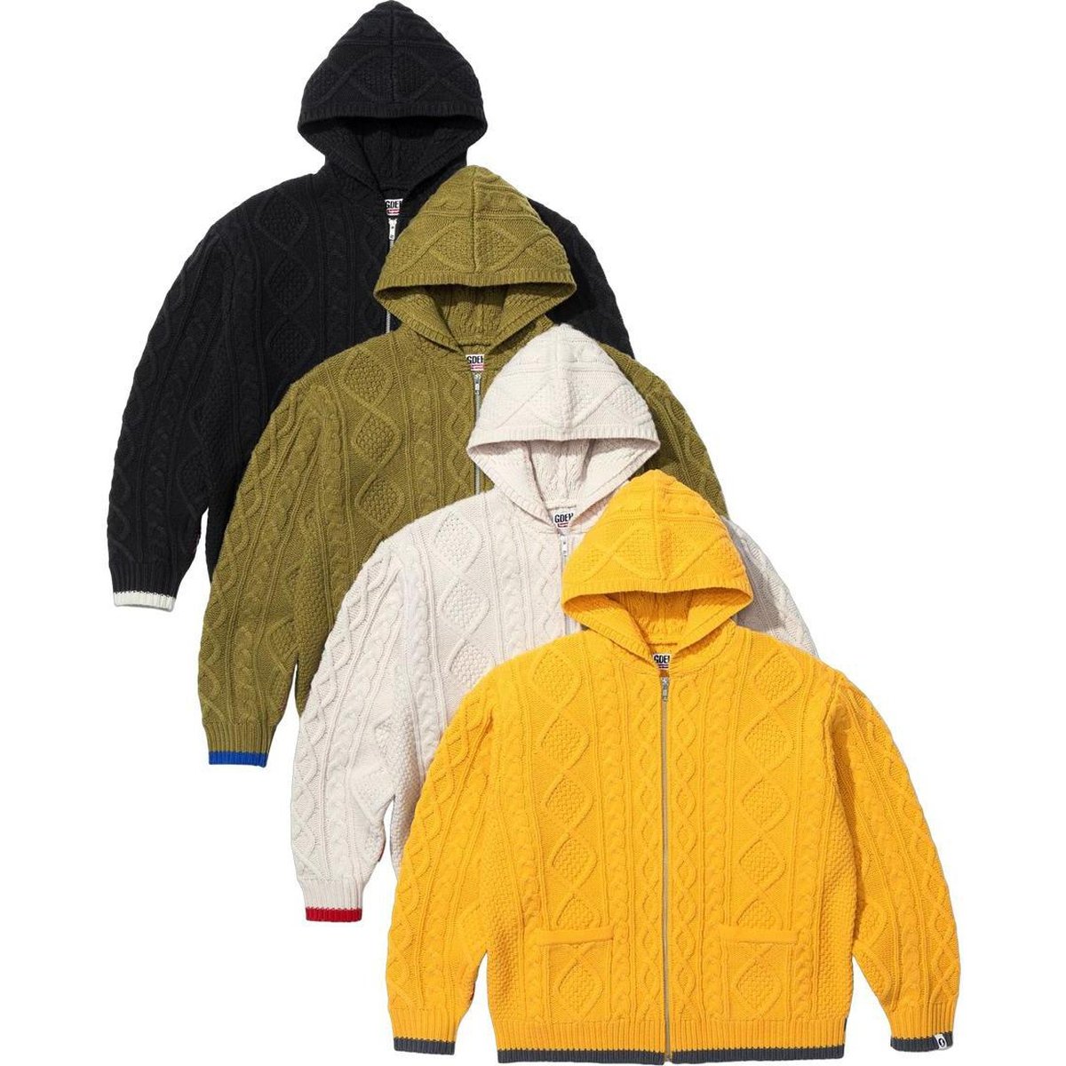 Supreme Supreme GOODENOUGH Zip Up Hooded Sweater released during spring summer 25 season
