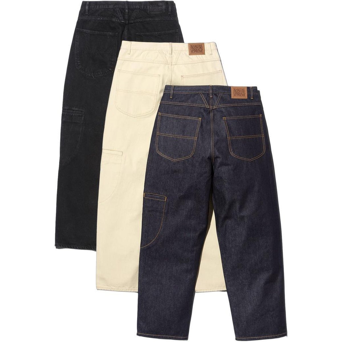 Supreme Supreme Marithé + François Girbaud X-Seam Baggy Jean (SS25) - $198