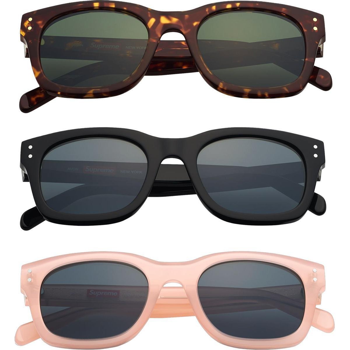 Supreme Avon Sunglasses releasing on Week 16 for spring summer 2025