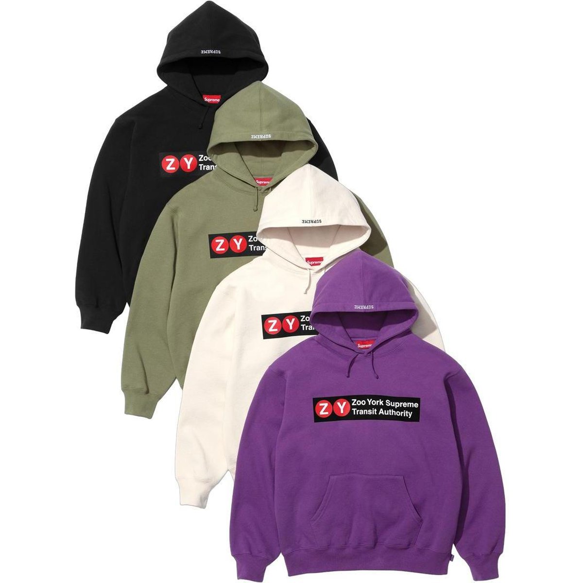 Supreme Supreme Zoo York Hooded Sweatshirt releasing on Week 17 for spring summer 2025