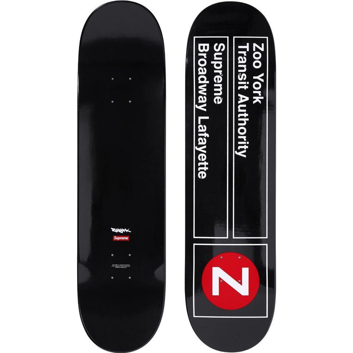 Supreme Supreme Zoo York Skateboard releasing on Week 17 for spring summer 2025